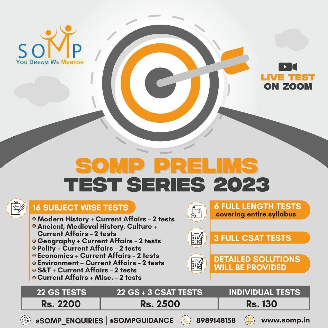 somp prelims test series 2023 2024 - Copy - Copy