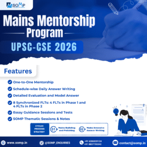 Mains Mentorship Program for UPSC-CSE 2026 (July Batch)