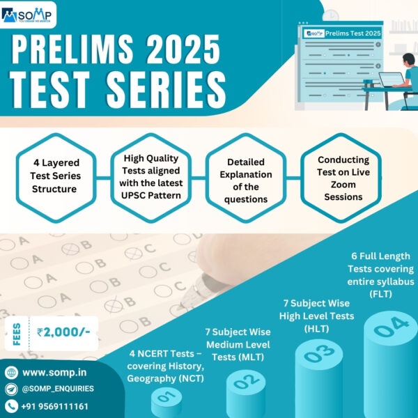 SOMP Prelims 2025 Test Series Batch 2