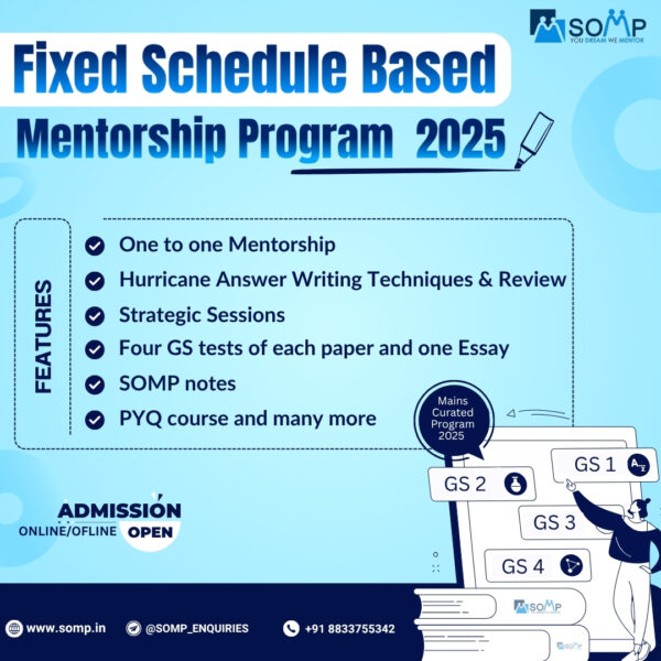Schedule based Mentorship Program for Mains 2025(Batch 2)